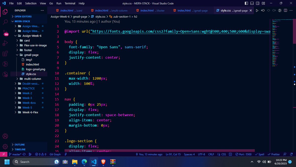 nikhilxtech's tweet photo. Day-31✅🚀
🎉 Today, I   creating a simple Gmail clone page using HTML, CSS, flexbox, and display property:
🟢 #CodingAdventure:  I embarked on a coding adventure today, building my very own Gmail clone page from scratch! 🚀

#WebDev #FlexboxMagic

#100DaysOfCode #learnInPublic https://t.co/kZBRGkJmnm