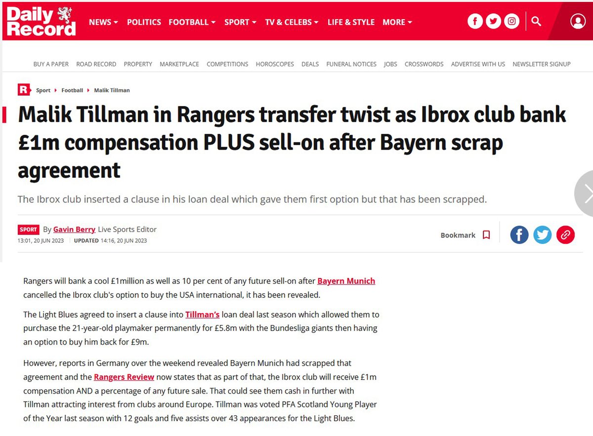 A Keeper for when the Accounts come out. Added to the Banter years. Tillman compensation june 20, 2023