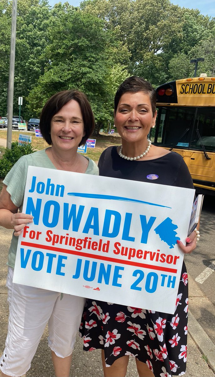 JohnNowadly's tweet photo. @HalaAyala is cheering us on throughout Springfield! We have been honored to have had her support this entire election cycle! We love jointly interacting with voters with such an enthusiastic candidate. 

7 more hours to vote! Be sure to cast your ballot! https://t.co/LLBe4tWBir
