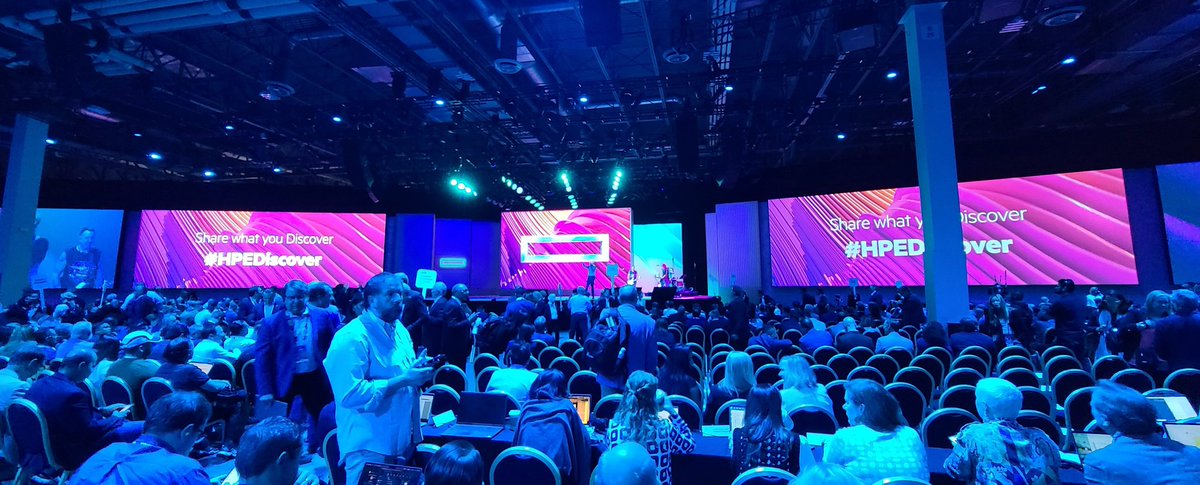 Mike Leone (@leonedataai) on Twitter photo Ready for the #HPEDiscover keynote with <a href="/markbowker/">markbowker</a> <a href="/Scott_Sin/">Scott Sinclair</a> <a href="/HPE/">HPE</a> <a href="/esg_global/">Enterprise Strategy Group</a> <a href="/TechTarget/">Cindy Bryan DDS</a> #HPC #AI Ready for the #HPEDiscover keynote with <a href="/markbowker/">markbowker</a> <a href="/Scott_Sin/">Scott Sinclair</a> <a href="/HPE/">HPE</a> <a href="/esg_global/">Enterprise Strategy Group</a> <a href="/TechTarget/">Cindy Bryan DDS</a> #HPC #AI