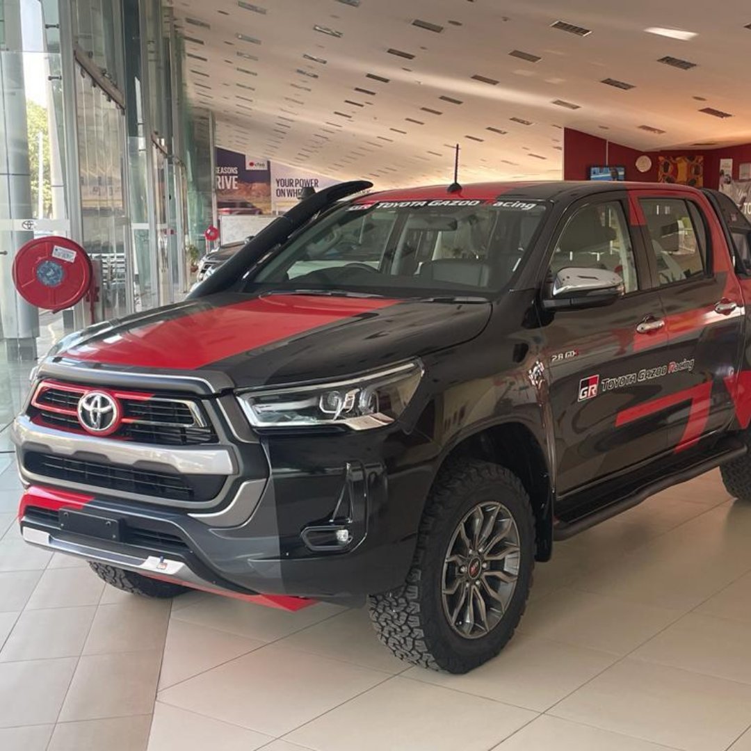 Exciting news! In addition to our support at #WRCSafariRally2023 in Kenya, there is a stunning GR Hilux Safari Rally Limited Edition on display @CFAOMotorsKenya. Experience its power, innovation, and off-road capabilities. Don't miss out on seeing this amazing vehicle.