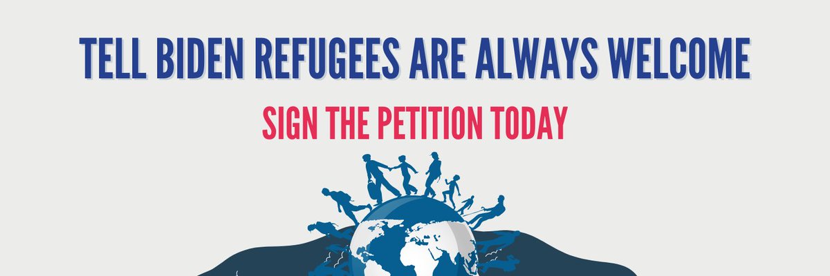 On #WorldRefugeeDay tell @POTUS that we welcome refugees today and every day! Sign to petition today: actionnetwork.org/petitions/tell…