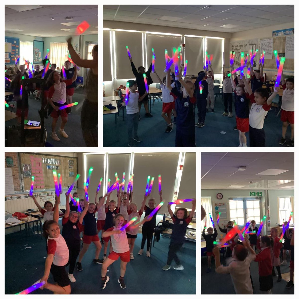 Another great sporty day! The children have enjoyed archery from the amazing Wigan and Orrell Archers and taken part in keep fit glow dance sessions with Mrs Ellison. More families joined us after school for family fitness. 👏#NationalSchoolSportsWeek #rootstogrowwingstofly🌳🦋