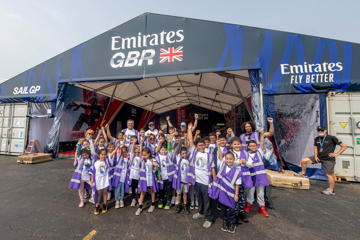 What a week for our #SGPInspire athletes and students in Chicago ✨ 

For more information on the SailGP Inspire program and how to get involved visit SailGP.com/Inspire

#SailGP #RaceForTheFuture