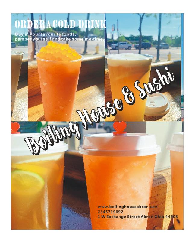downtownakron's tweet image. Warm outside? Getta cool drink 🧋
NORKA soda from @PeanutAkron 
Bubble Tea from Evelyn's Coffee &amp;amp; Banh Mi
Summer Sunset from @ChameleoncafeAK 
Bubble &amp;amp; fruit teas from Boiling House Akron

#downtownAkron #coldbeverages #cooldrinks