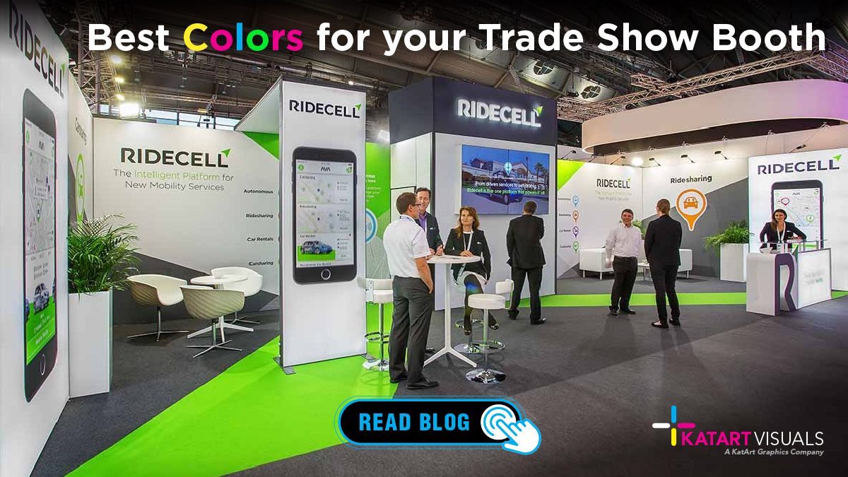 The right colors for your trade show booth can help you attract attention, create a memorable impression, and convey the right message about your brand.

#tradeshow #tradeshowdisplay #exhibitionstand #rollupbanner #expo #events #conferences