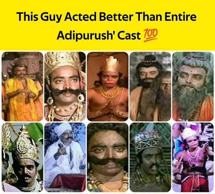 It's not about religion it's all about intentions and Emotions,Meet Aslam khan who had played more than 11 roles in Ramananda Sagar's Legendary Epic -'Ramayana'🙏❤‍🩹
#BollywoodKiGandagi 
#BoycottAadipurush 
#AdipurushBookings 
#PrabhasFans 
#SaifAliKhan