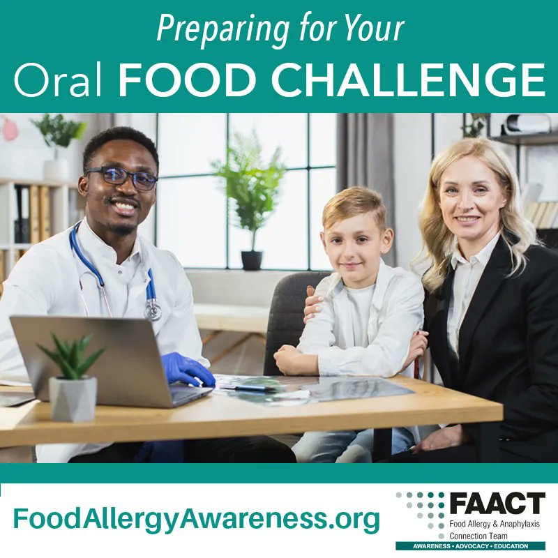 There is a very high “false positive rate” associated with #allergytesting and so #allergists rely on the #OralFoodChallenge (aka #foodchallenge) to differentiate if a positive test represents a true #allergy or not. 

Visit #FAACT to learn more:
buff.ly/3H7MUN8