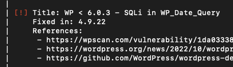 TakSec's tweet image. WPScan - Best Flags 🔥

wpscan --url https://example[.]com --api-token &amp;lt;api token&amp;gt; --plugins-detection mixed -e vp,vt,cb,dbe,u1-10 --force

A thread 🧵👇