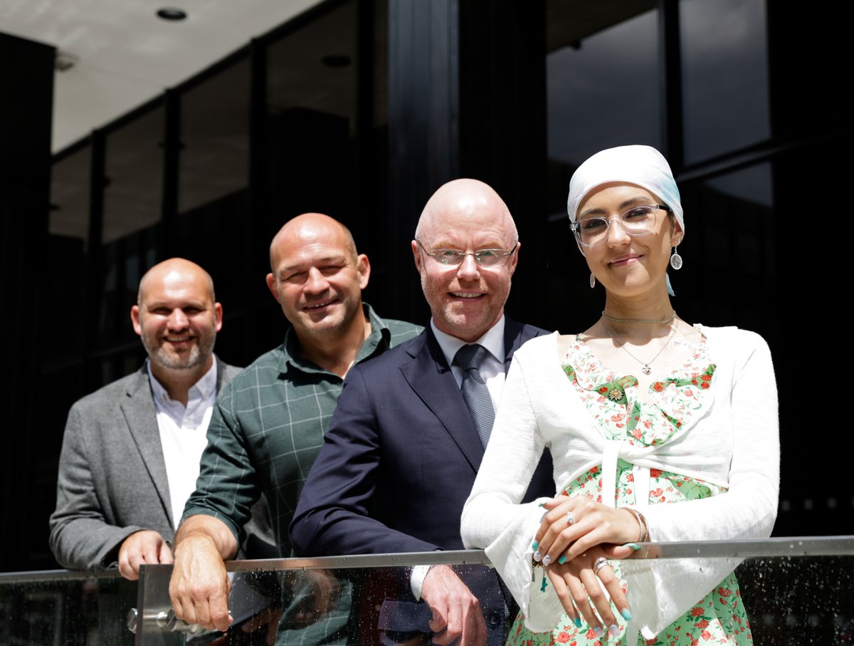 Today, our CEO Phil Alexander, ambassador Rory Best &amp; Vanessa, a young person we support, travelled to Dublin to receive the incredible news that Daisy Lodge will be receiving €7.5m in government funding 👏

Read the full story on our website 👇

bit.ly/3CEicrM