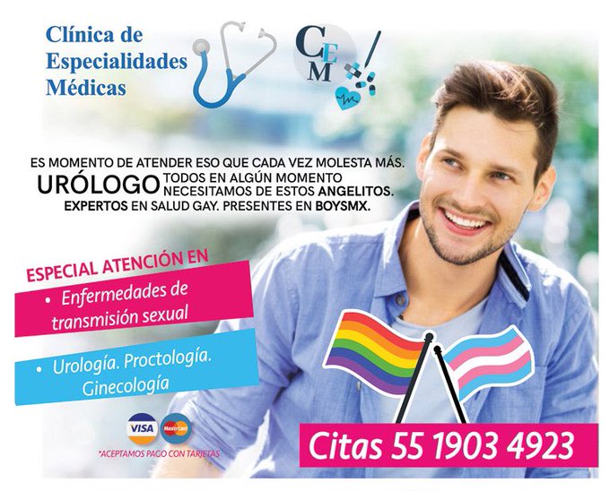 Atención sexual masculina especializada en hombres gay y hermanes trans. ???????????Tips de salud en