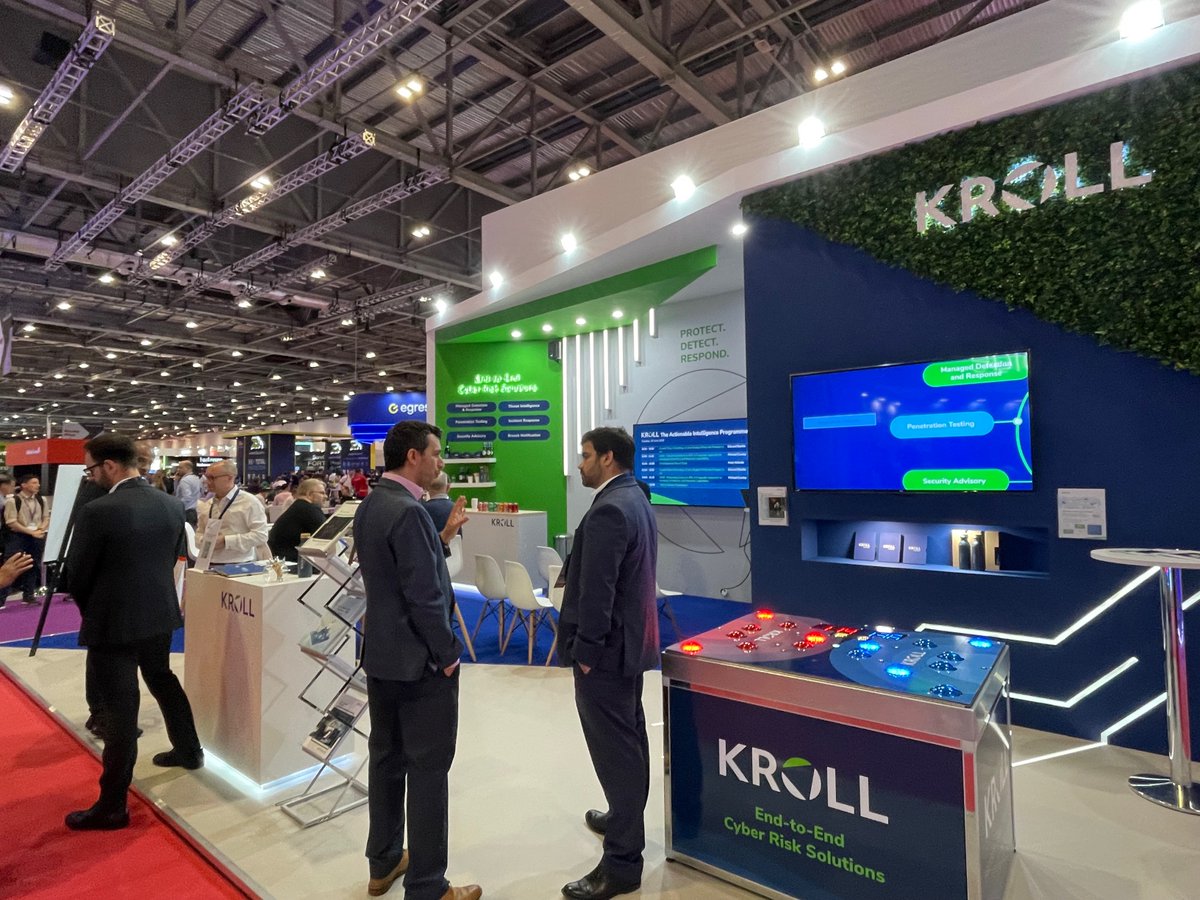 Stand R70 kicked off @Infosecurity 2023 with flair! It was great to see so many clients and partners stop by to get the latest on protection, detection and response trends and join us for drinks at 4 p.m. See you all tomorrow! #InfosecEurope