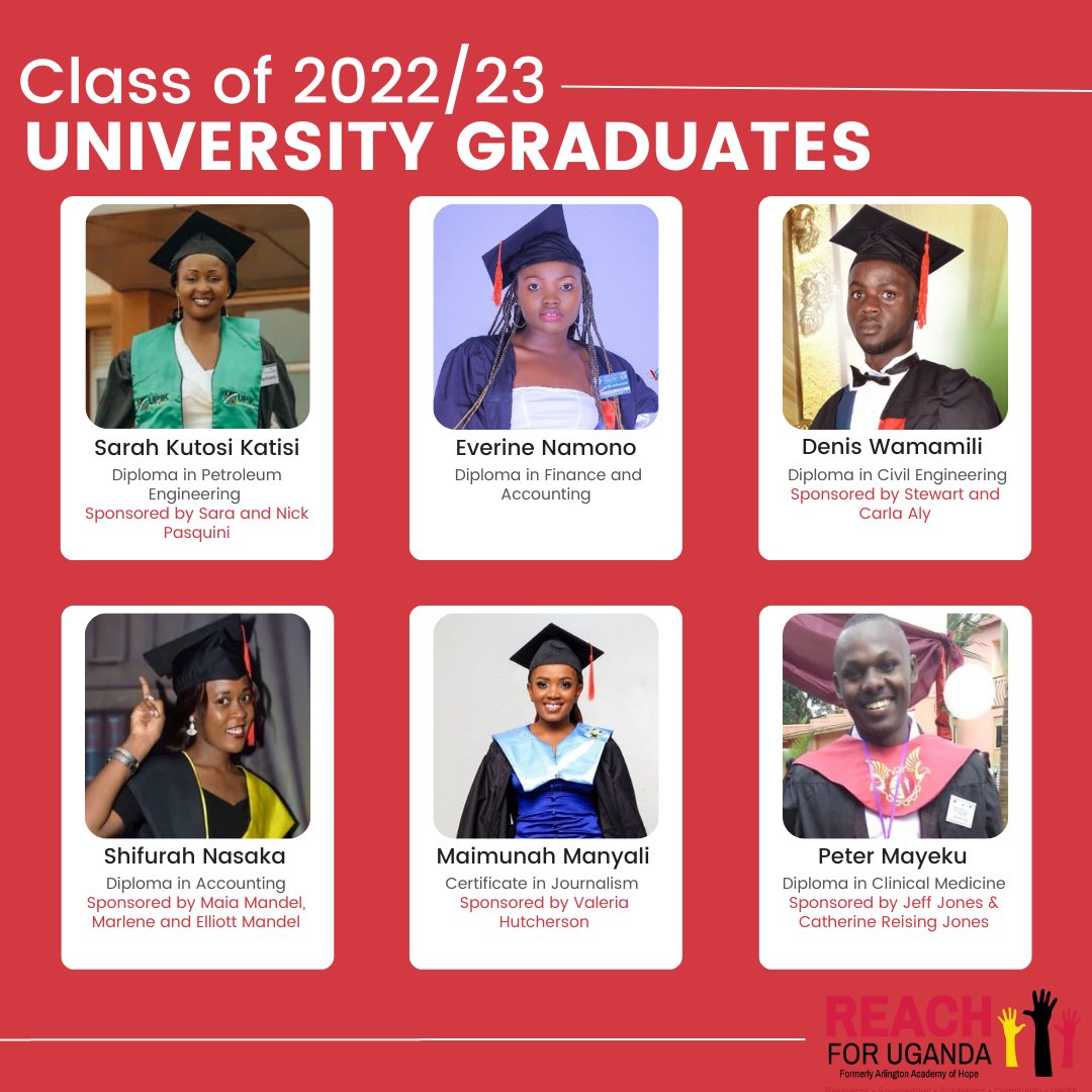 Another round of recent graduates. Congratulations on the achievement!