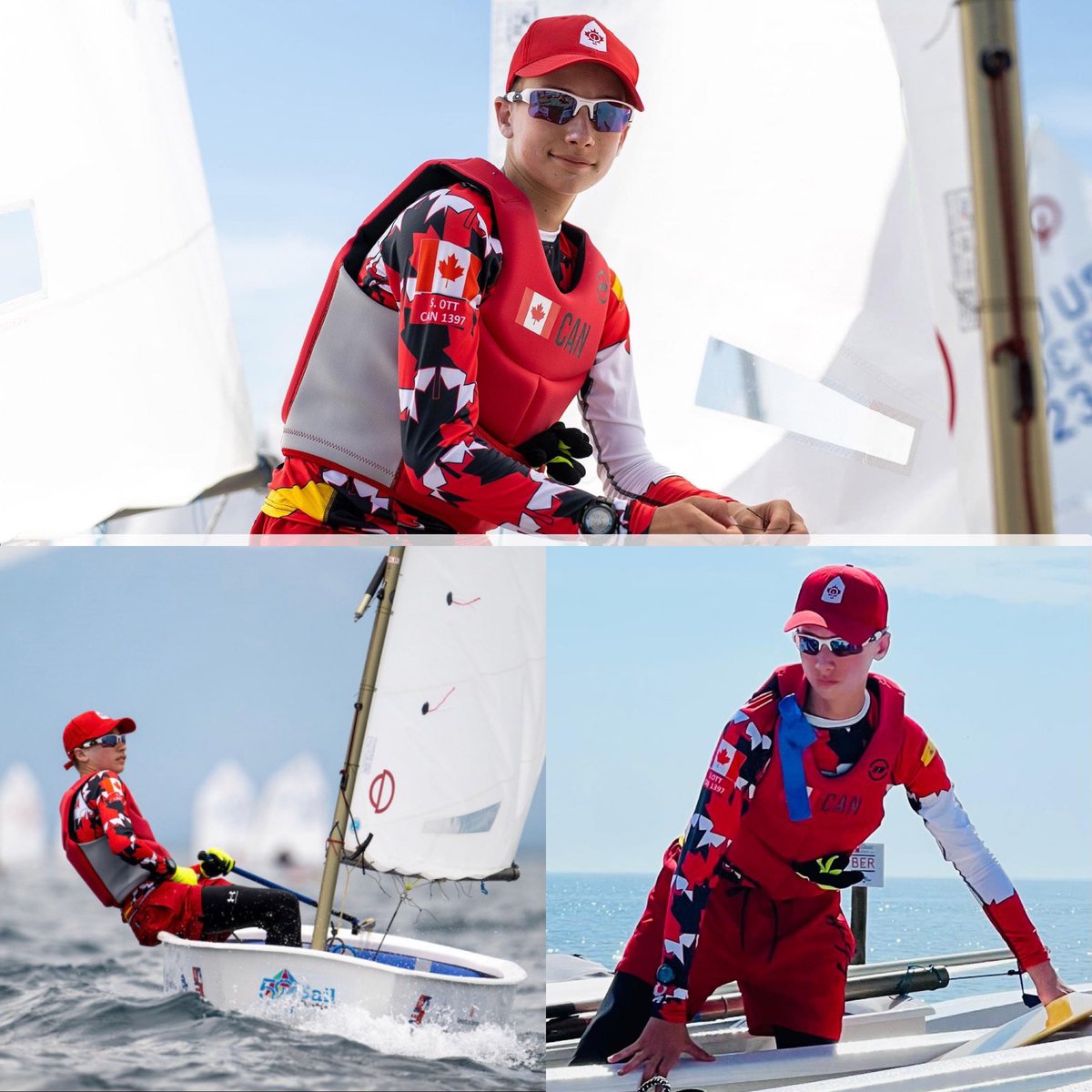 Sterling Ott spent the last 3 days competing in the qualifiers for Gold, Silver, Bronze &amp; Emerald fleet. He will be the first Canadian to compete in the Gold Fleet championship starting this Thursday against the top 62 best sailors in the world!  CONGRATULATIONS!! @ster_ling1397