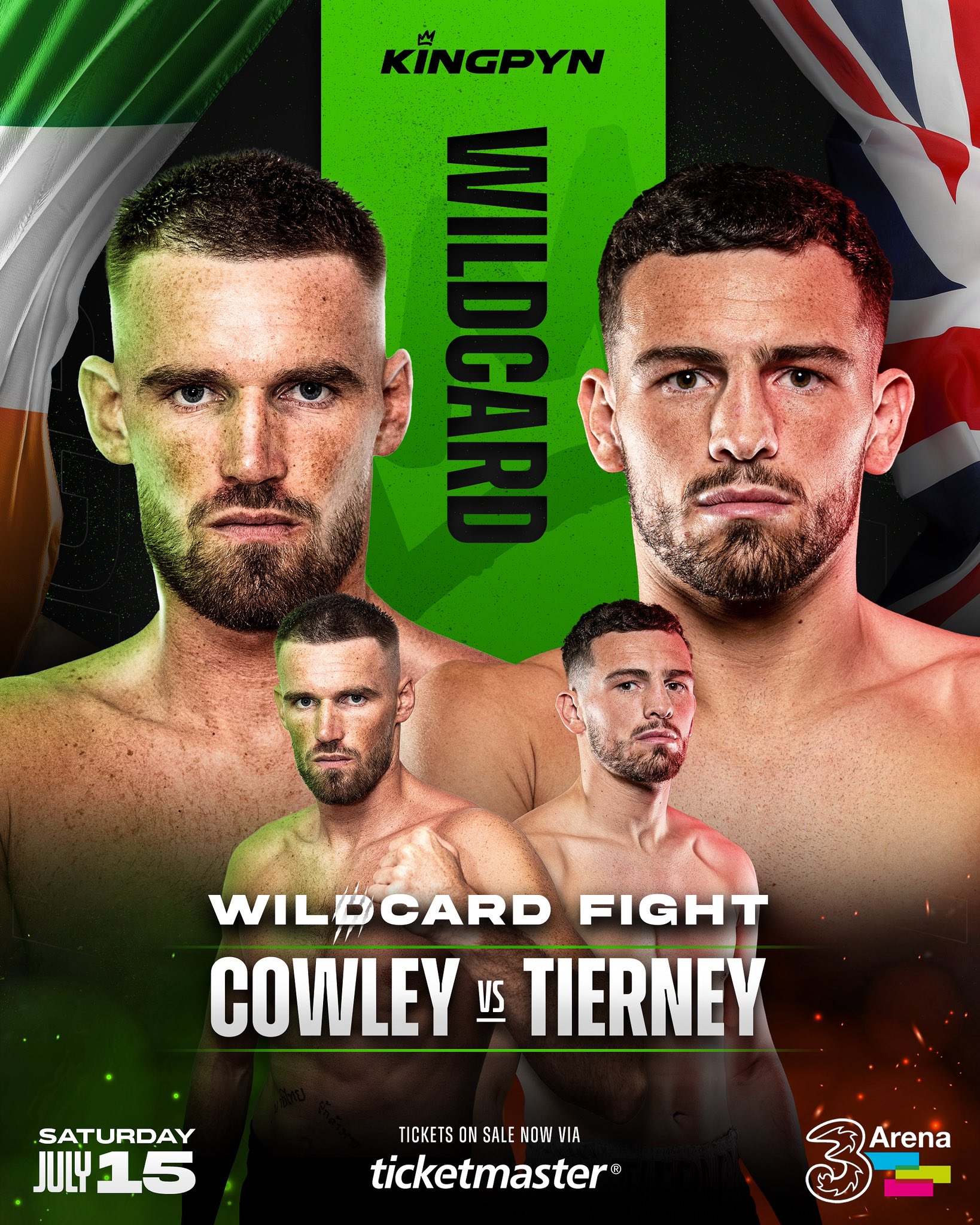 KINGPYN BOXING on Twitter "🇮🇪 Ireland vs UK 🇬🇧 CianCowley one of