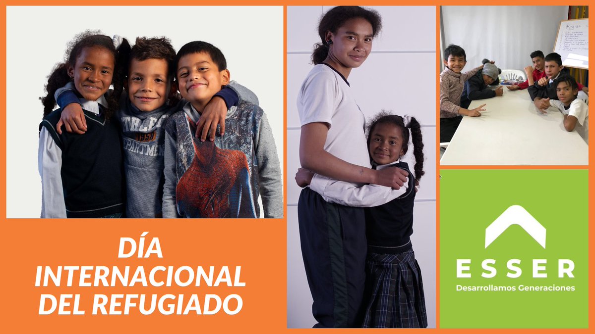 ColombiaEsser's tweet photo. En nuestras aulas tenemos niños y familias desplazadas de Colombia y Venezuela por la violencia, violación de derechos humanos y conflictos internos propios de su país. 
Visítanos en https://t.co/0URK3yB1eK y descubre cómo apoyar a más niños en situaciones de vulnerabilidad.
. https://t.co/qfbAYuKpdD