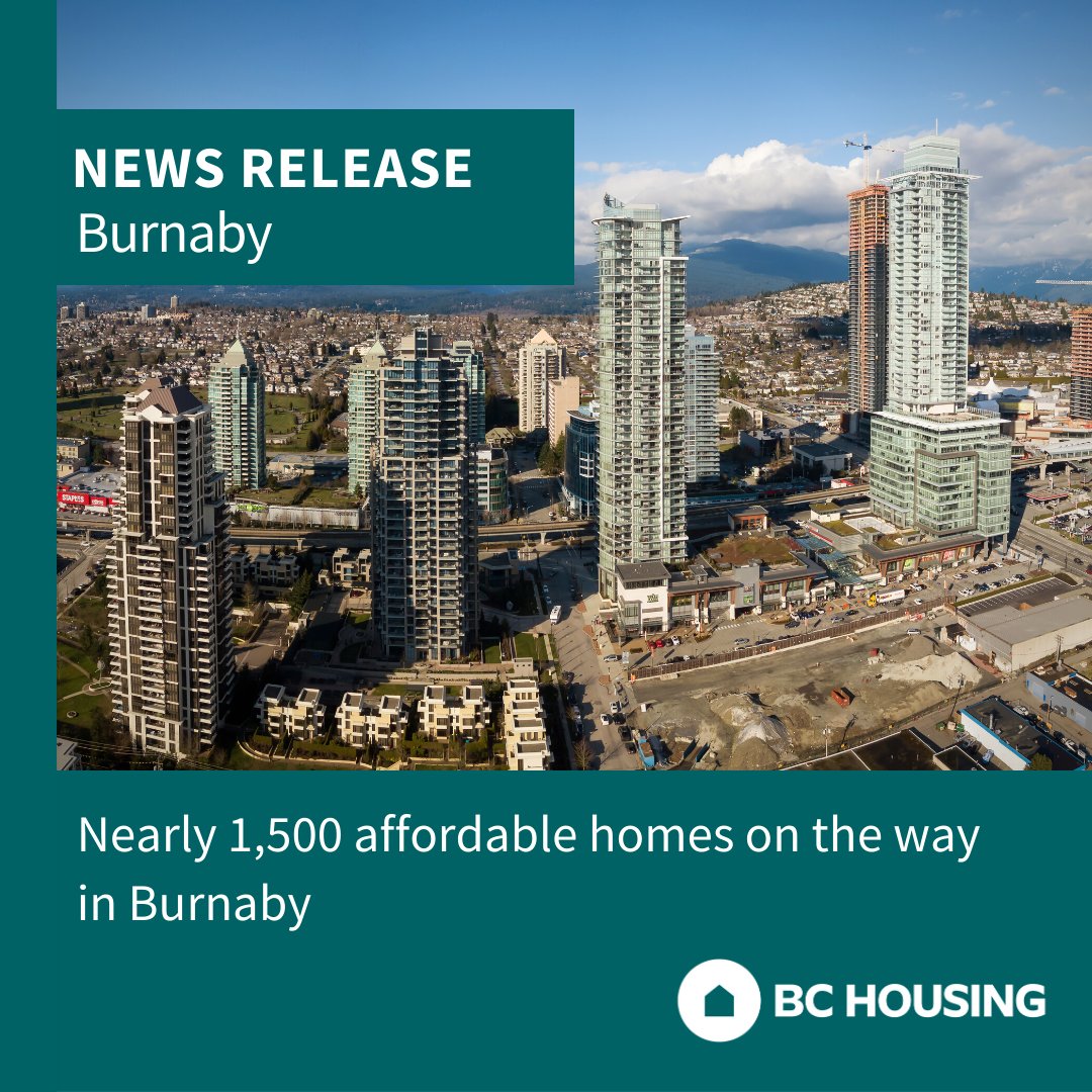BC Housing on Twitter "We’re excited to announce plans to build nearly