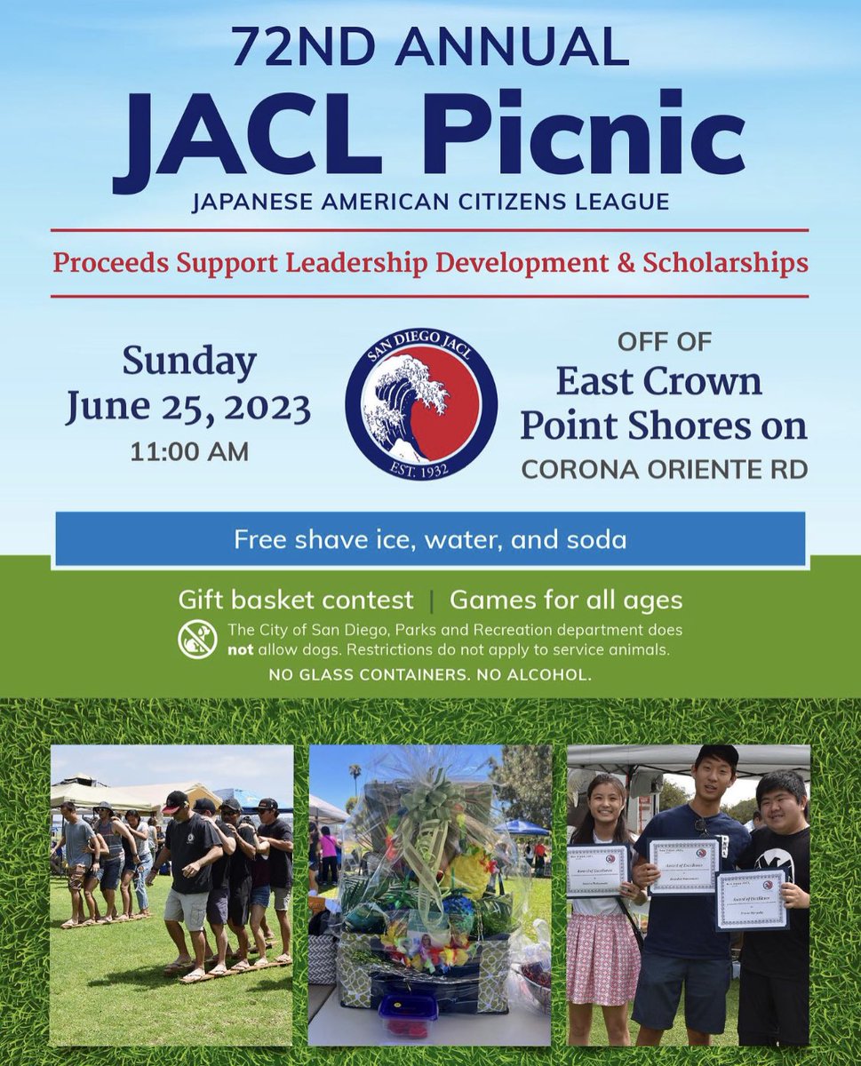 The annual picnic is happening this Sunday June 25 — join us!  More info at facebook.com/10006634802482…