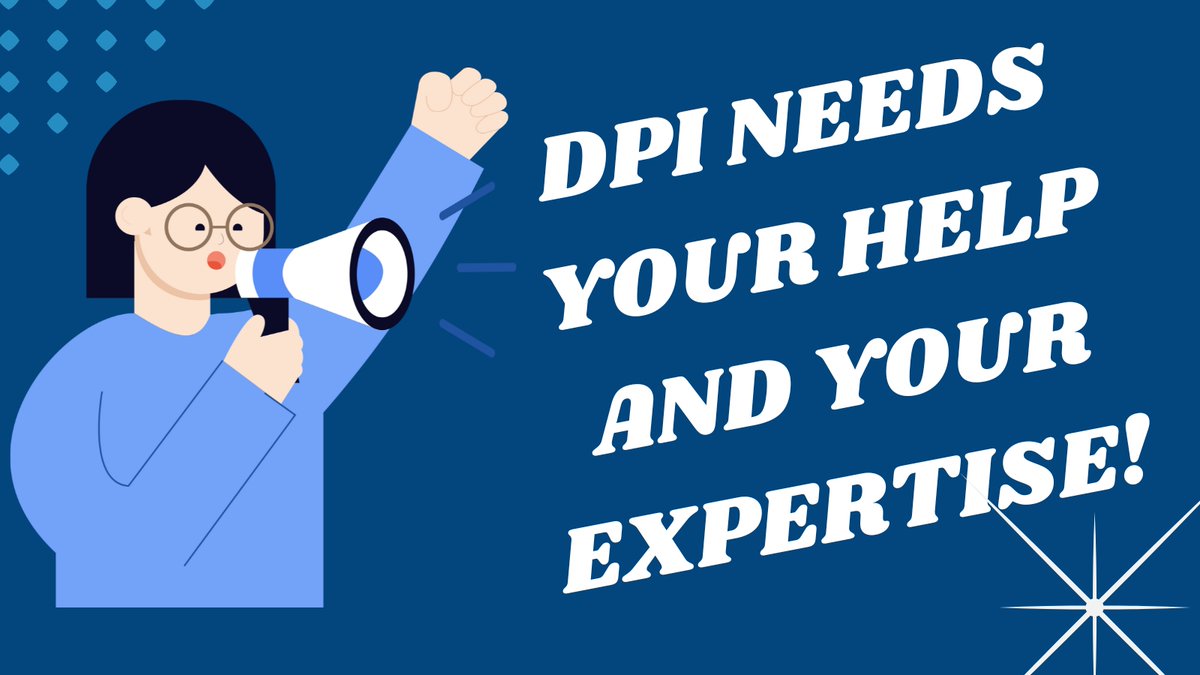 Are you passionate about UX design? Do you want to give back to the public sector digital community? 

DPI  needs your help to optimize its registration process and affiliate interaction. 

Contact communications@dpi-canada.com for more details or to express your interest.