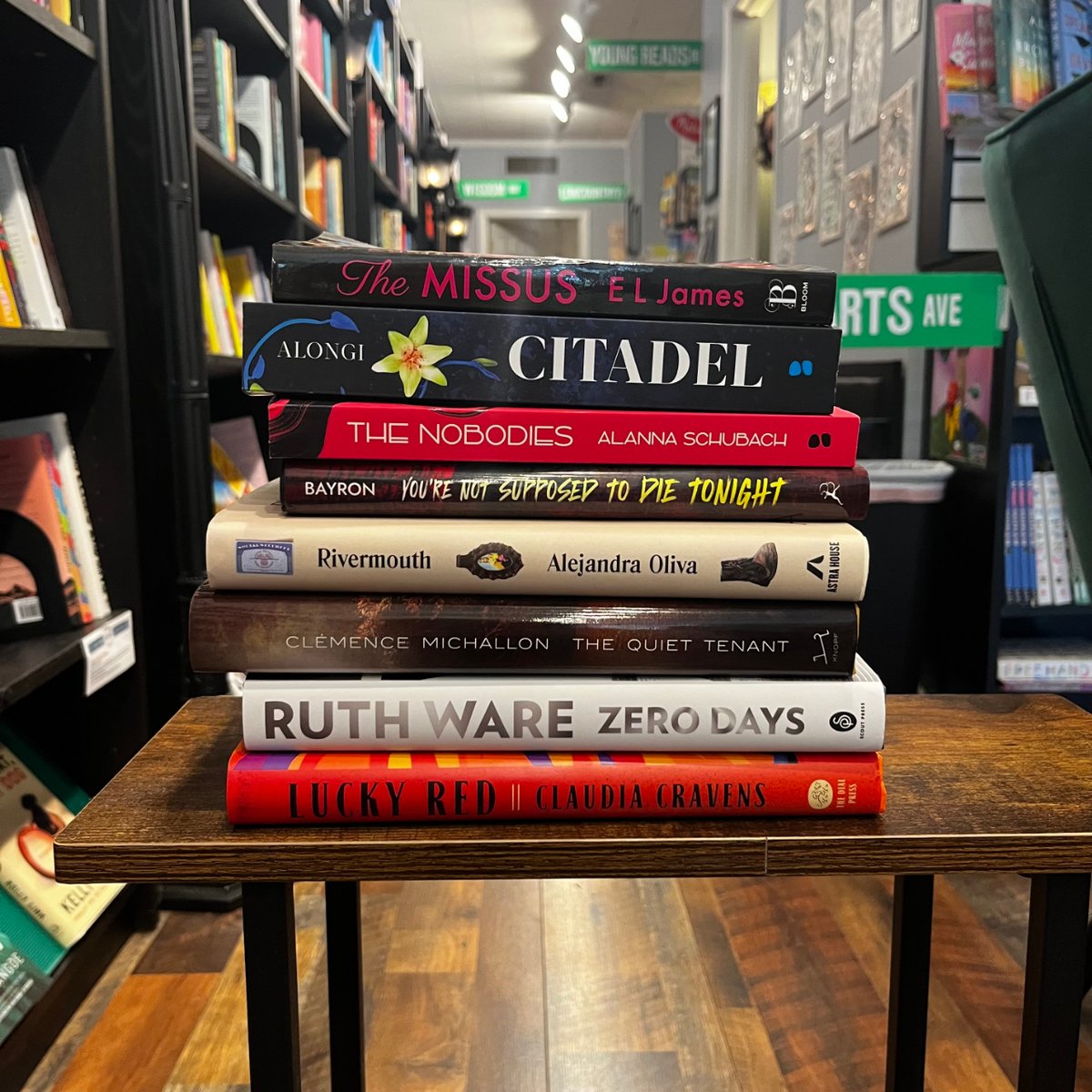🚨NEW BOOK TUESDAY🚨 Come visit us and grab Ruth Ware's newest book! 📚 For fans of E.L. James her new book, sequel to The Mister is out now! We can also order any you need in!
#newbooktuesday #ruthware #mainstreetreads #booknerd #indiebookstore #zerodays 
mainstreetreads.com