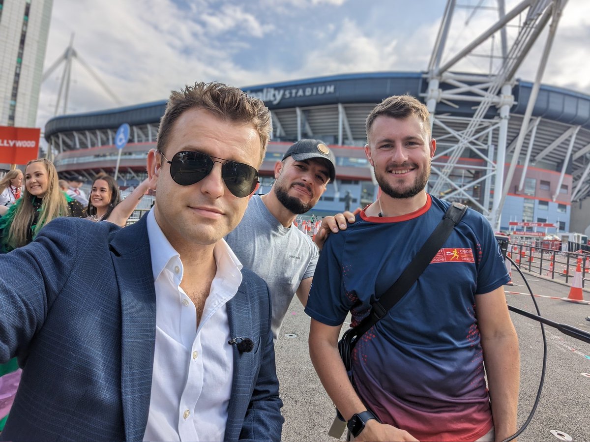 Mike Griffiths (@mrmikegriffiths) on Twitter photo Great atmosphere in Cardiff tonight as Harry Styles fans arrive for the first of two <a href="/principalitysta/">Principality Stadium</a> concerts! We're live on <a href="/ITVWales/">ITV Wales News</a> shortly Great atmosphere in Cardiff tonight as Harry Styles fans arrive for the first of two <a href="/principalitysta/">Principality Stadium</a> concerts! We're live on <a href="/ITVWales/">ITV Wales News</a> shortly