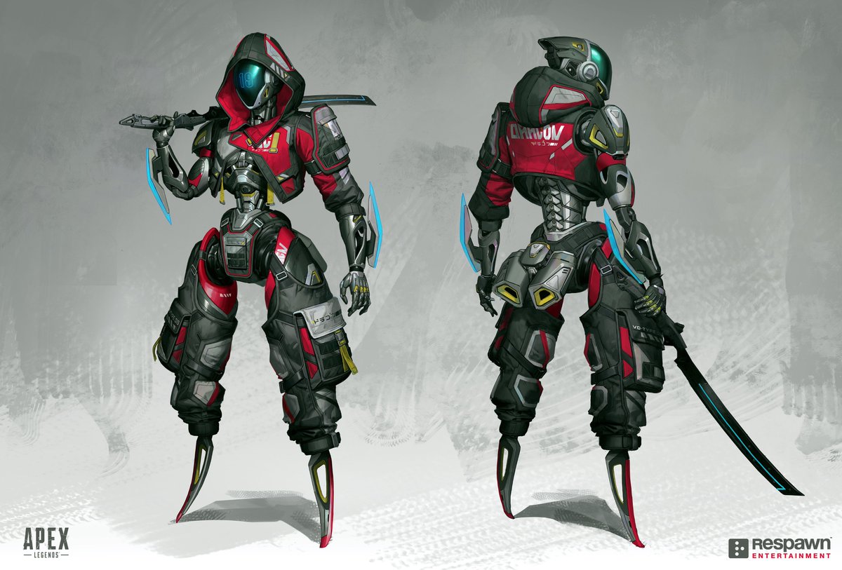 JudeSmithDesign's tweet photo. Cyber Ash! The most recent concept I can share that I had the pleasure of doing for Apex Legends.
#apexlegends #conceptart #characterdesign

HR
https://t.co/GHVg9ehfjw https://t.co/otlo6xc0eu