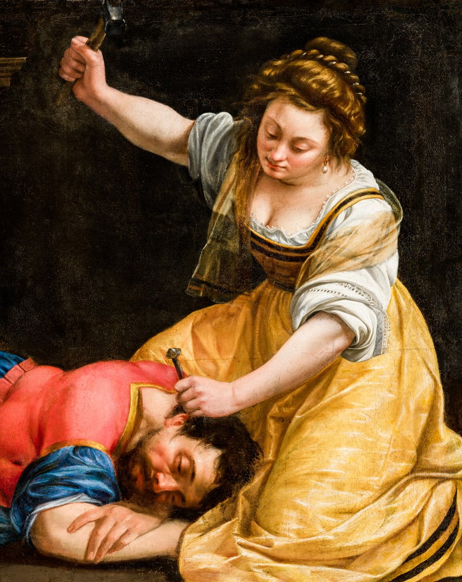 HootenWilson's tweet photo. Gen 3 God says to the serpent, "I declare war between you and the Woman... her offspring will crush your head"

Jud 5: "Most blessed is Jael... she has crushed his head" 

You're right, being a pastor is the masculine job. https://t.co/FLQq2fo2Xf