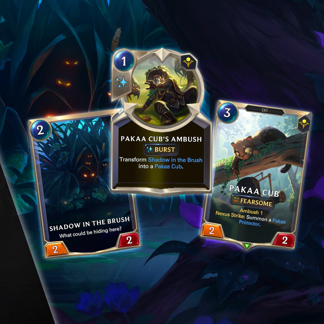 PlayRuneterra's tweet photo. NEW VOCAB: AMBUSH

Be careful where you tread. https://t.co/FQFMyrfGGj
