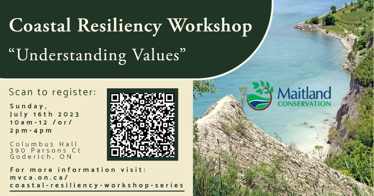 Join us for a free workshop and collaborate with us for a more resilient coastal future. All are welcome! To register: forms.office.com/r/ErSHeZ8nWw For more information: mvca.on.ca/coastal-resili… Or email: outreachtech@mvca.on.ca #lakehuron #conservation #coastal