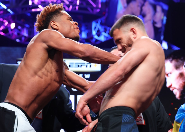 boxingscene's tweet image. Devin Haney Fined $25,000 For Weigh-In Push Preceding Lomachenko Win In Las Vegas dlvr.it/SqyyTJ