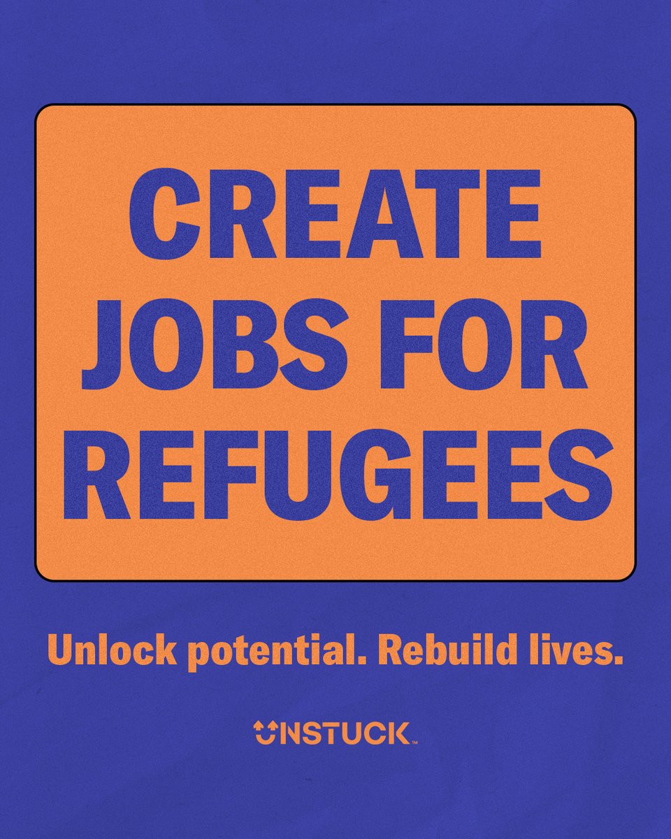 This #WorldRefugeeDay, we’re re-committing to sourcing from suppliers that employ refugees, helping get more lives UNSTUCK. Let’s get more brands to create #JobsForRefugees #LivesUNSTUCK