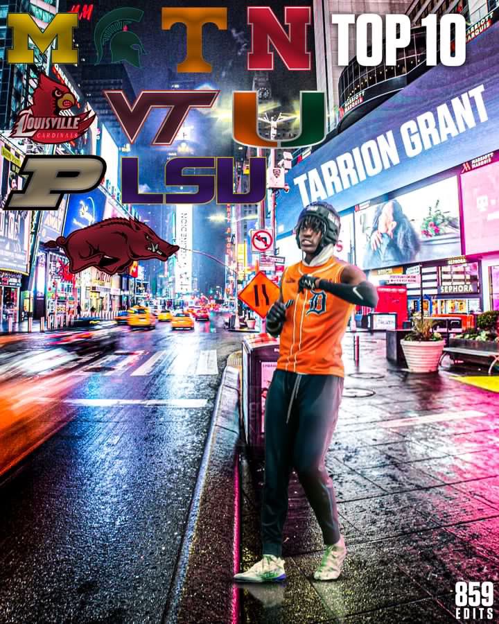 Tarrion Grant on Twitter "Now there’s 10…"