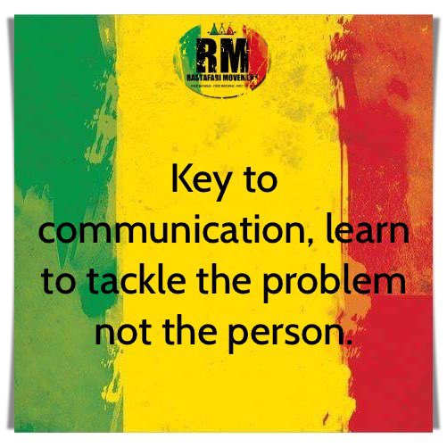 Key to communication, learn to tackle the problem not the person.