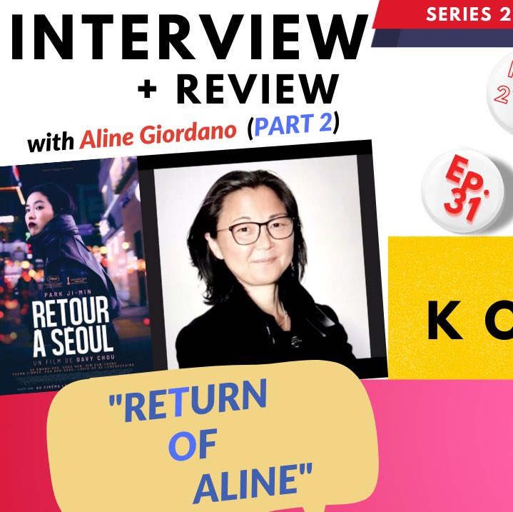 PART 2 of our INTERVIEW w/Korean adoptee Aline Giordano! Heard/Seen it yet? 
#AlineGiordano talks about movie, “RETURN TO SEOUL”+more! 
#ReturnToSeoul #RetouràSéoul #retouraseoul #리턴투서울 
#KoreanDiaspora #koreanfrench #frenchkorean #davychou 
#koreanadoptee #korea #ParkJimin