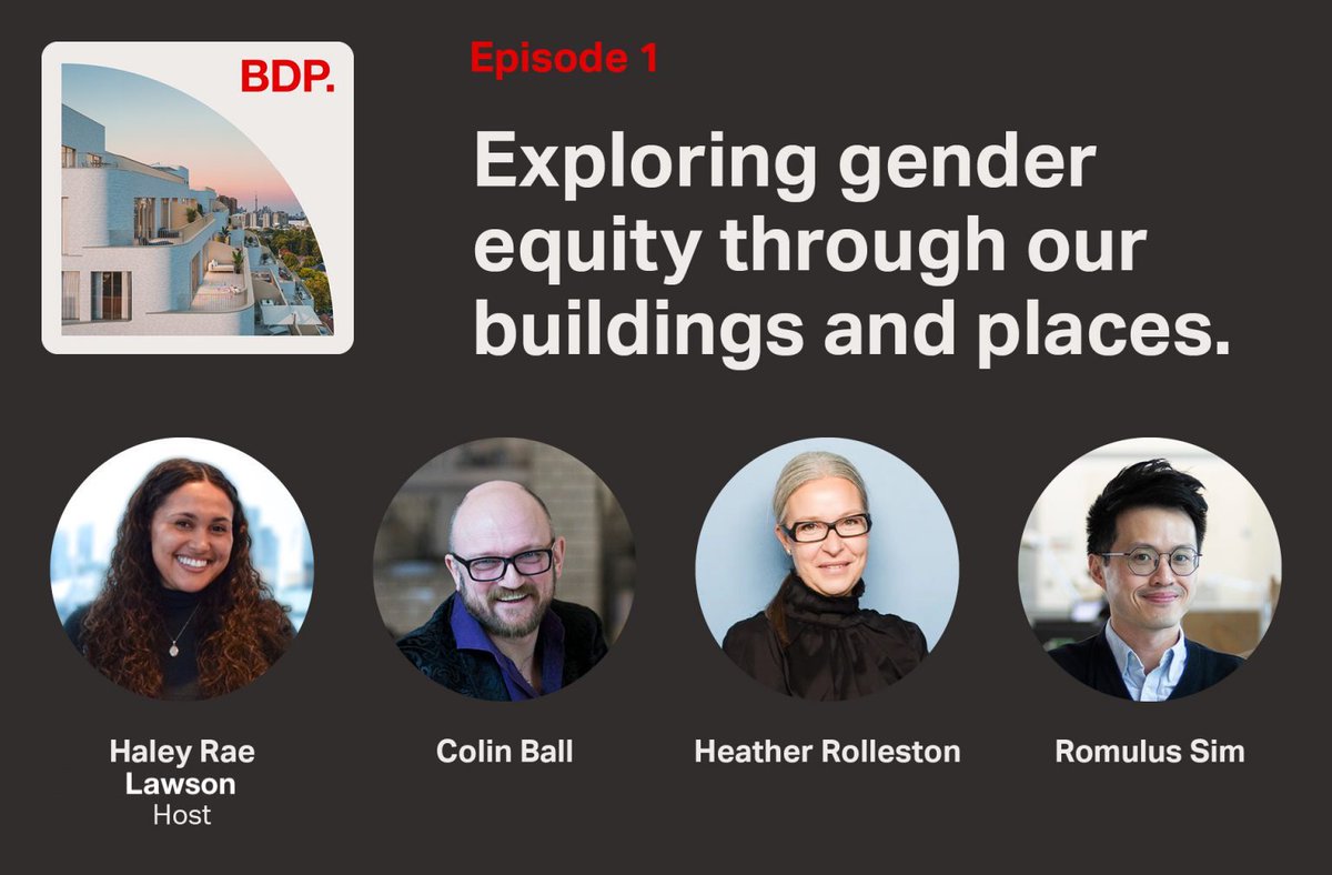hmn_space's tweet image. Last year, #design experts from @bdp_com &amp;amp; @BDPQuadrangle joined Haley Rae Lawson of Human Space to share their experiences of designing for gender #equity, as part of BDP&apos;s #DesignForInclusion podcast series. Access the episode here: buff.ly/3X0LpGN #Inclusion