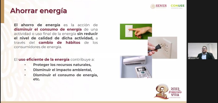 Cmunicipios1's tweet photo. En colaboración con el @INAFED_Mx, la @CONUEE_mx da inicio al Diálogo Virtual "#EficienciaEnergética en la prestación de servicios públicos" https://t.co/btM9NZvkA9