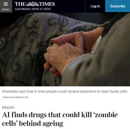 Scientists and a Ai from the University of Edinburgh have been able to find a cure for aging. The pill removes Alzheimer's cells, cataracts and even cancer. Experiments on humans will be carried out very soon, and if they are successful, humanity will move to a new level.#life