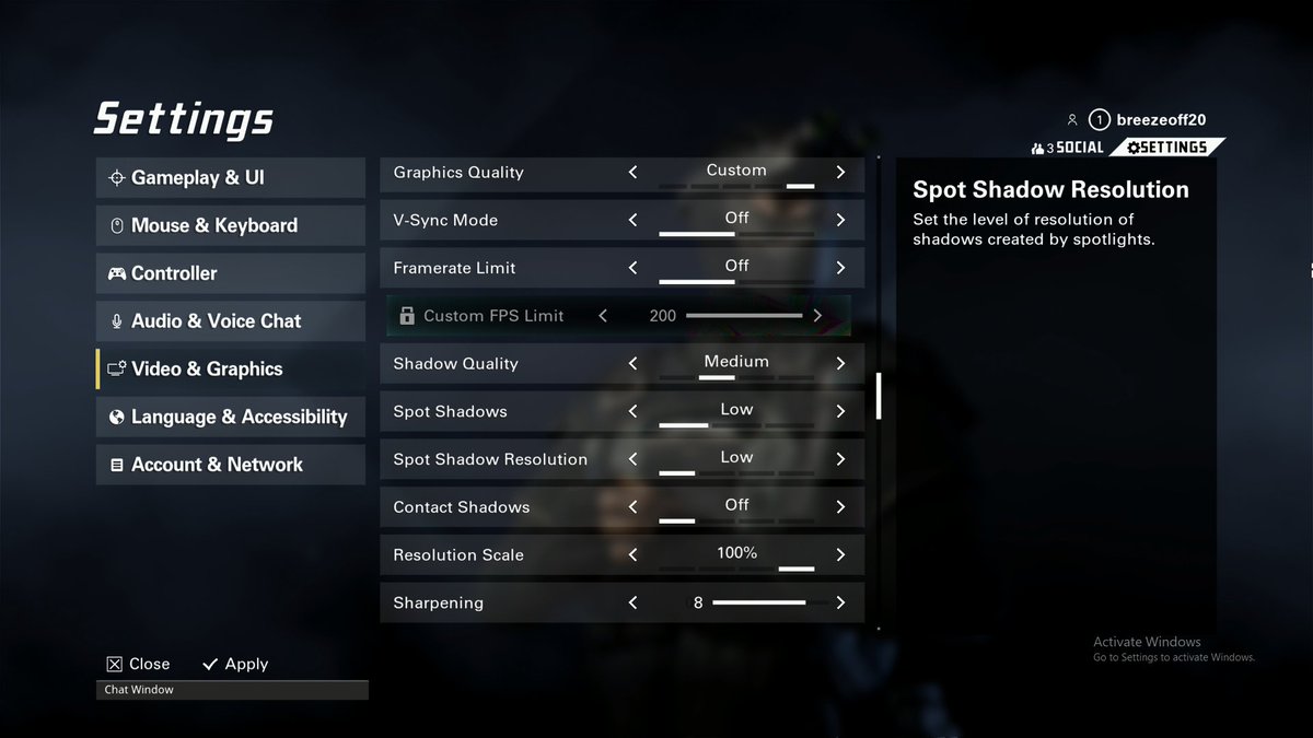Brparadox's tweet image. THE BEST SETTINGS FOR THE #XDefiant OPEN BETA  🔥