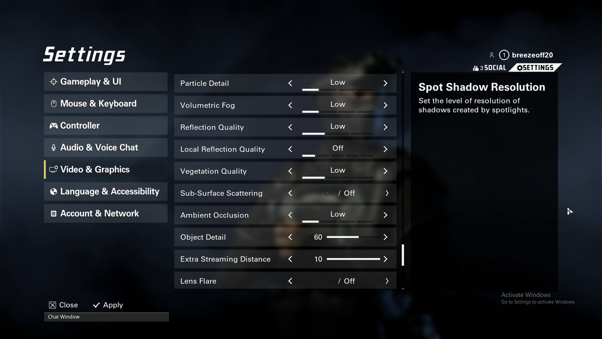 Brparadox's tweet image. THE BEST SETTINGS FOR THE #XDefiant OPEN BETA  🔥