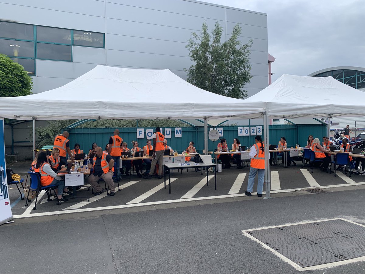 Un grand merci à toutes les équipes qui ont rendu possible le Forum RH du Landy et un grand Bravo pour l’orga.#TeamTGVNord