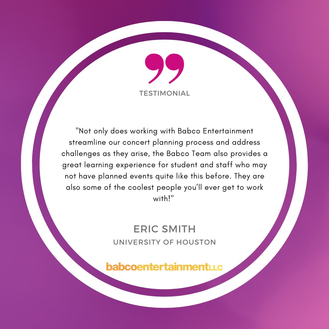 Babco Entertainment tweet media