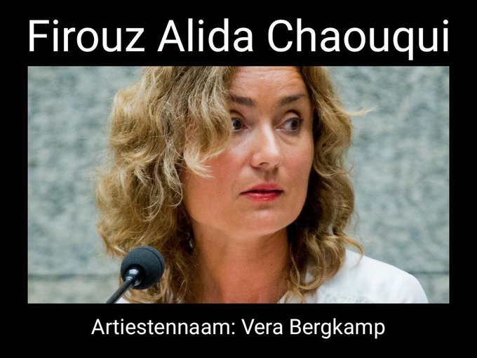 Retweet als je ook vindt dat D66-er en kartelpuppet <a href="/Vera_Bergkamp/">Vera Bergkamp</a> uit haar functie als Kamervoorzitter moet worden gezet.