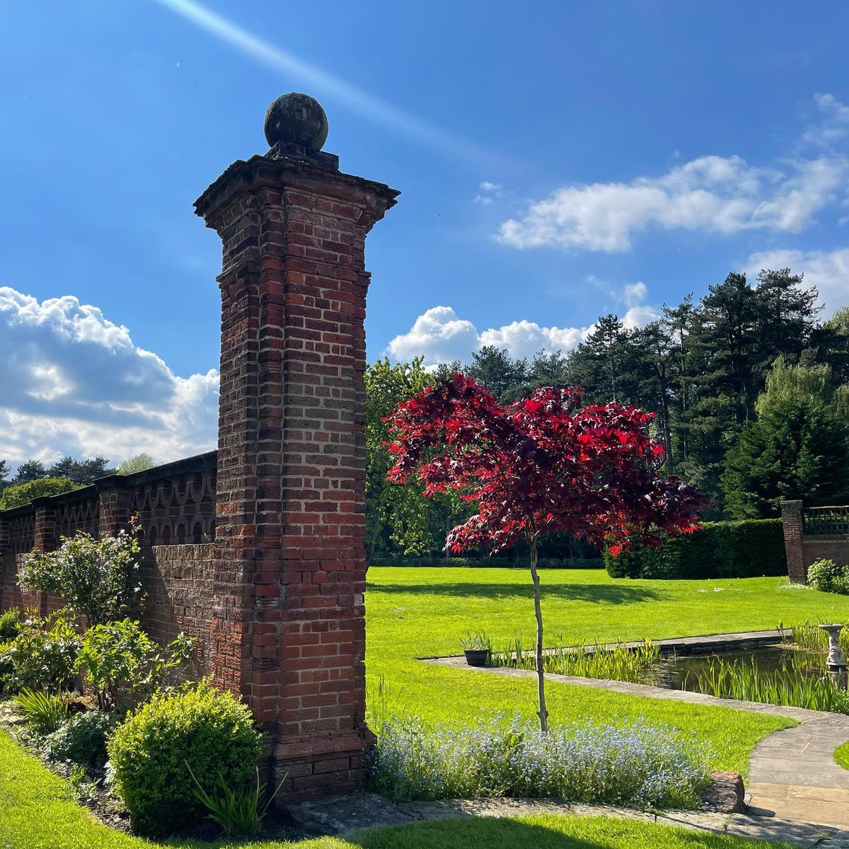 Join us on our beautiful terrace and soak up the summer sunshine! Choose off our scrumptious terrace menu for a bite to eat alongside a cocktail or two in the stunning surroundings on Inglewood's walled gardens🍸️ 📷 @chloesfoodspots