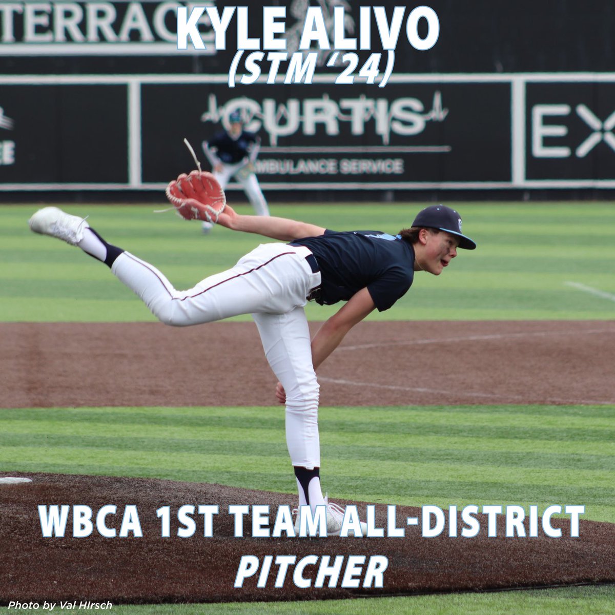 Wisconsin Baseball Coaches Association (WBCA) 1st Team All-District…way to go Kyle!