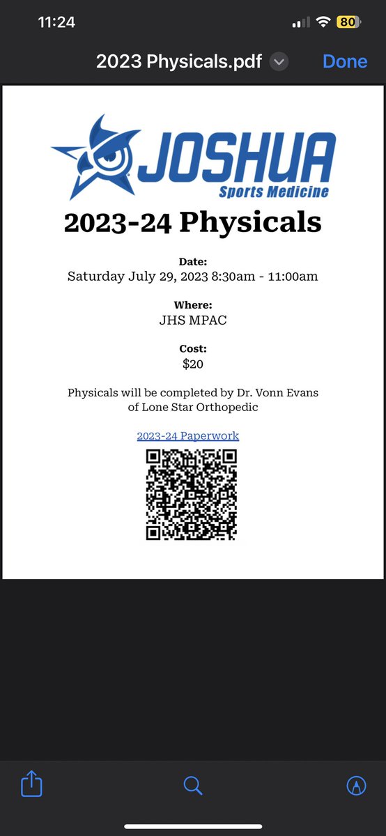 bbg05ntx's tweet photo. Please mark your calendar for JISD sports physicals on Saturday, July 29! ALL athletes grades 7-12 MUST have a physical to be in athletics!
@AthleticsLoflin @LoflinMS https://t.co/HnfYpJ6cT5