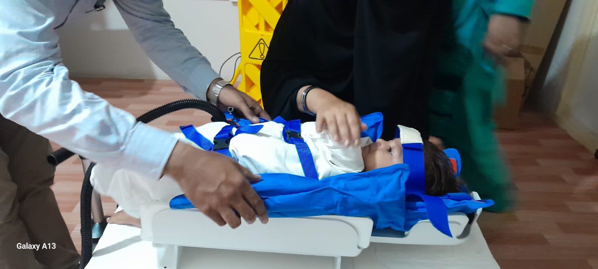 FyezahJehan's tweet photo. 🤩 We performed the first portable MRI brain of an infant at
our primary care facility at Bhains (aka Cattle) Colony today. Our study is evaluating serial brain development in infants after maternal nutritional supplementation in a vulnerable pregnant woman cohort.  @drkhan  @imran_nisar @AdilHaiderMD @gatesfoundation