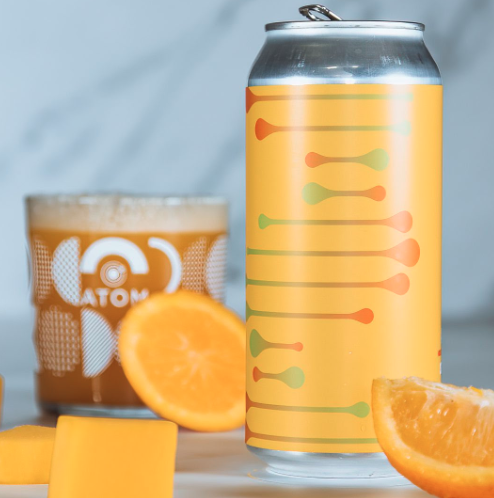 @atombeers - Selfish Gene – 4.5% Mango & Orange Lassi Gose. Freshly squeezed mango & fresh orange blend with impeccable consonance in this thick and velvety smoothie style gose. Lip puckering sourness balances with lactose and a pinch of salt for super refreshing summer beverage.