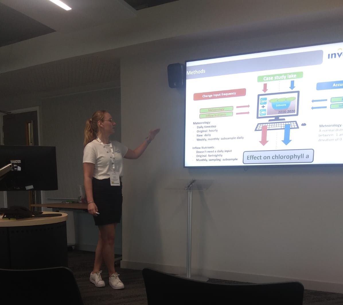 Presented part of my modelling work of my @invent_water PhD project at #SEFS13 today! Thank you for the 'Modelling meets datascience' session for the opportunity and the other interesting talks in the session! 🐟  #lakemodelling