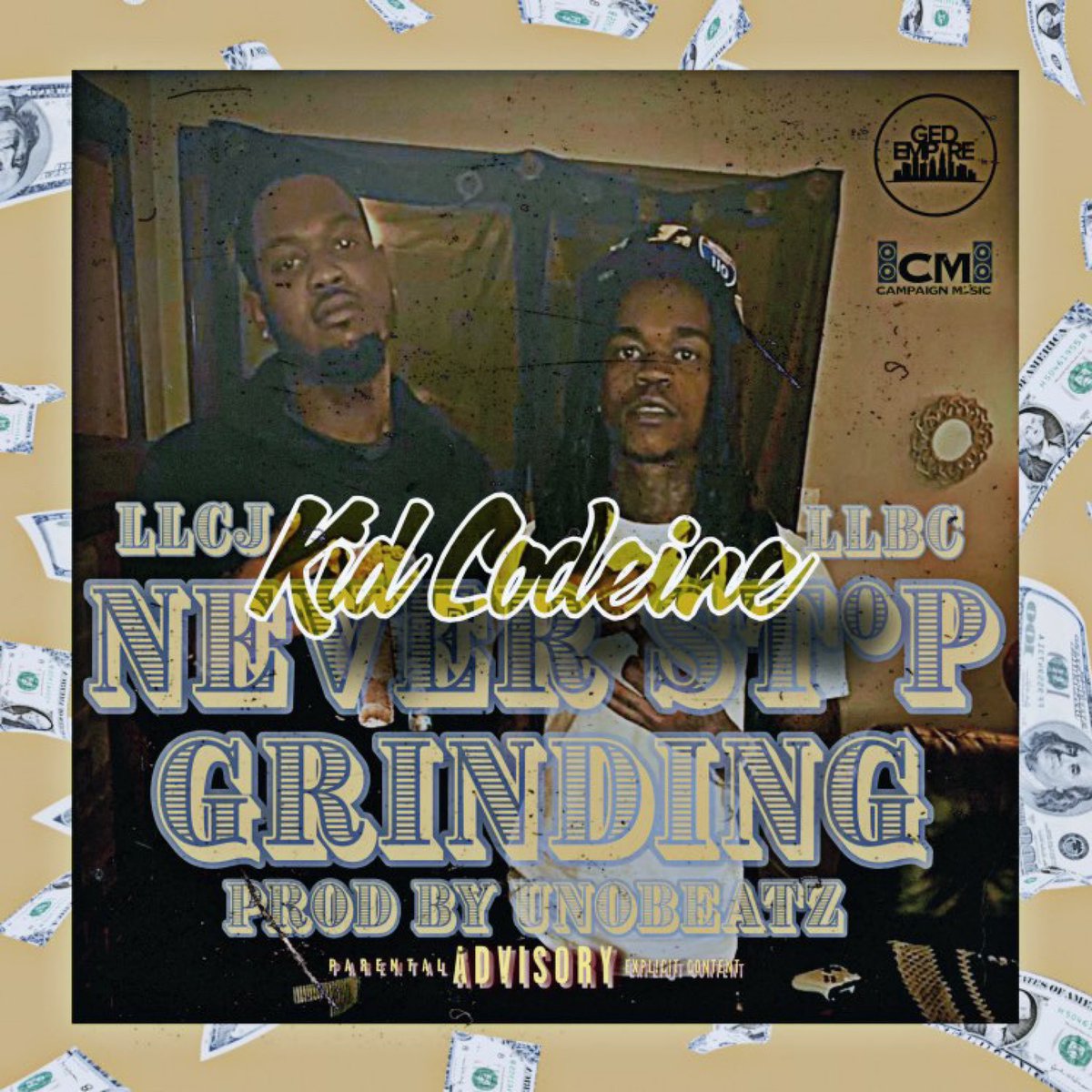 KidCodeineRbg's tweet image. WHO READY 4 NEW MUSIC ???? #NEVERSTOPGRINDING DROPPING EVERYWHERE @ MIDNIGHT ON SUNDAY 6/25 ‼️#RBG #NSG #CAMPAIGNMUSIC #GEDEMPIRE WE GOING GLOBAL THIS WEEKEND 🌐🚀🚀🚀 #LLBC #FOREVERCJ distrokid.com/hyperfollow/ki…