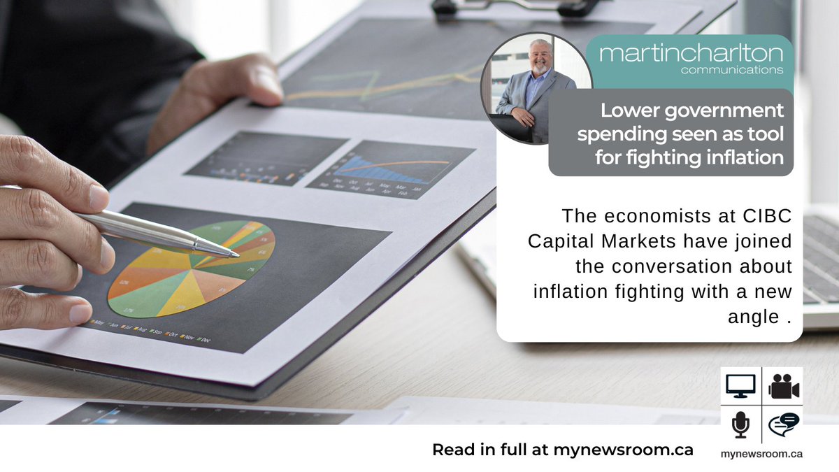 As we watch the debate get started on the spending gap in the province’s largest city, the insights offered by the CIBC team might give the civic administration some added courage. 
mynewsroom.ca/lower-governme…